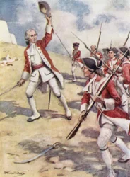 Clive wurde das Kommando über die Sturmtruppe gegeben